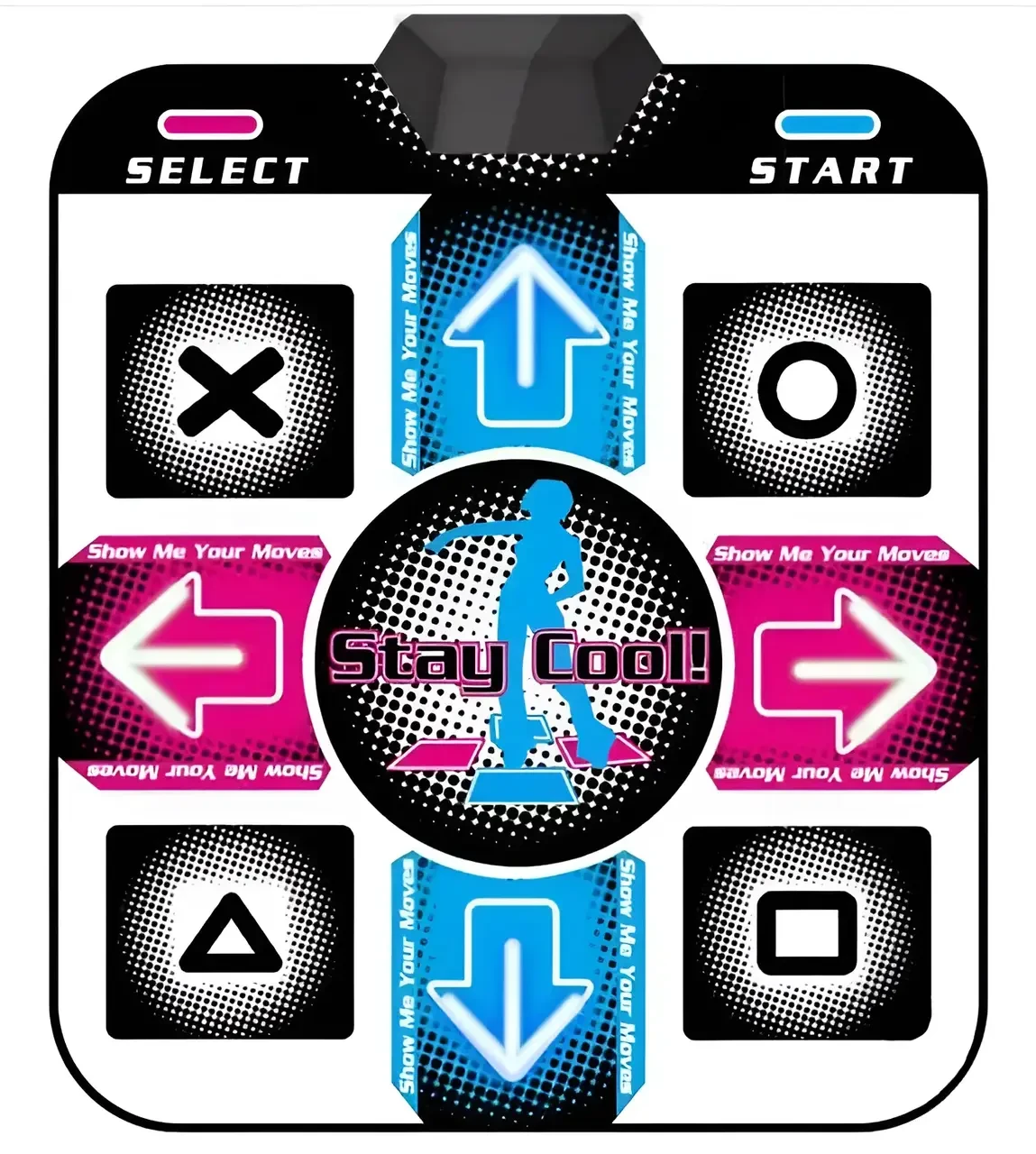 Килимок танцювальний музичний DANCE MAT PC+TV USB/танці/Ігри/Фітнес – фото 1