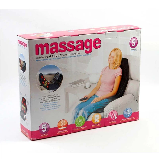 Масажна накидка на крісло Massage JB-100B 12/220V LY61 – фото 9