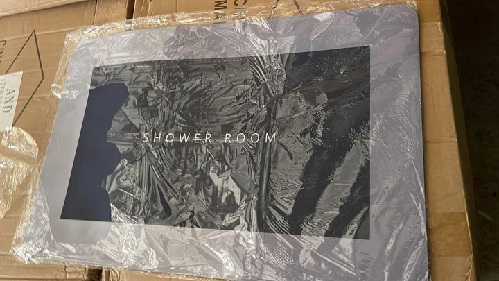 Універсальний антиковзний килимок для ванної Shower Room 40х60 см колір коричневий – фото 3
