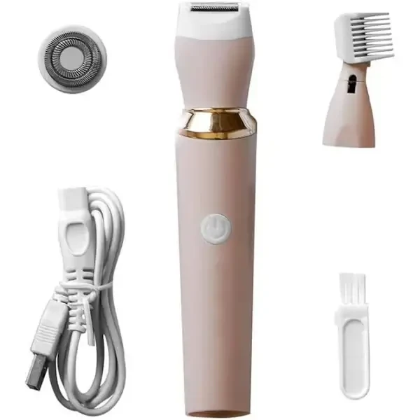 Жіночий тример Maxtop MP-078 3в1 TV One 3 насадки, USB – фото 1
