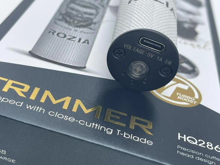 Професійна бездротова машинка для стриження волосся ROZIA Pro HQ286 машинка для волосся бороди – фото 4