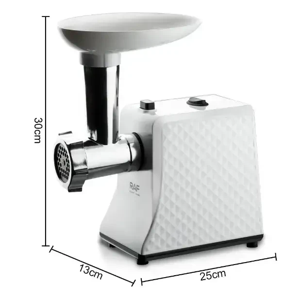 Багатофункціональна М’ясорубка кухонна Domotec R3391 (2000 Вт):Фарш ковбаски подрібнення – фото 6