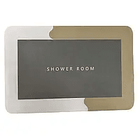 Міцний вологостійкий килимок для ванни Shower Room 40х60 см Сірий, Синій, Рожевий, Зелений, коричневий – фото 5