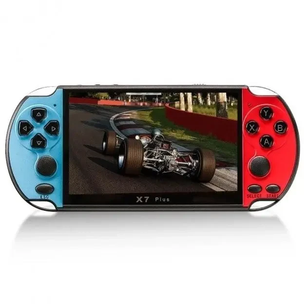 Ігрова приставка портативна PSP X7, екран 5.1, вбудовані ігри, 8 Гб пам’яті – фото 4