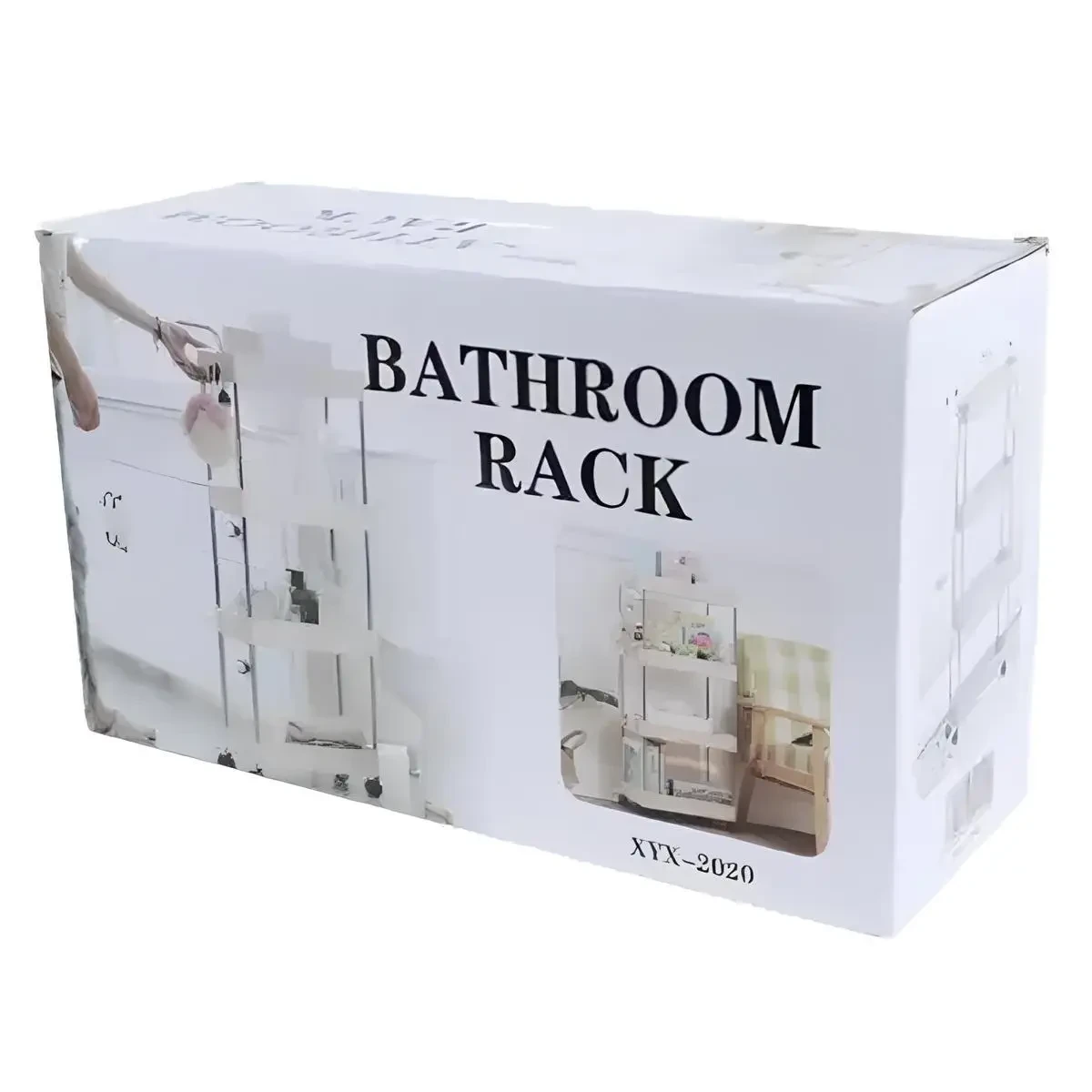 Етажерка на колесах 4 яруси (87×38×13 см), Bathroom Rack / Підлогова полиця-органайзер/ Стелаж-етажерка – фото 7