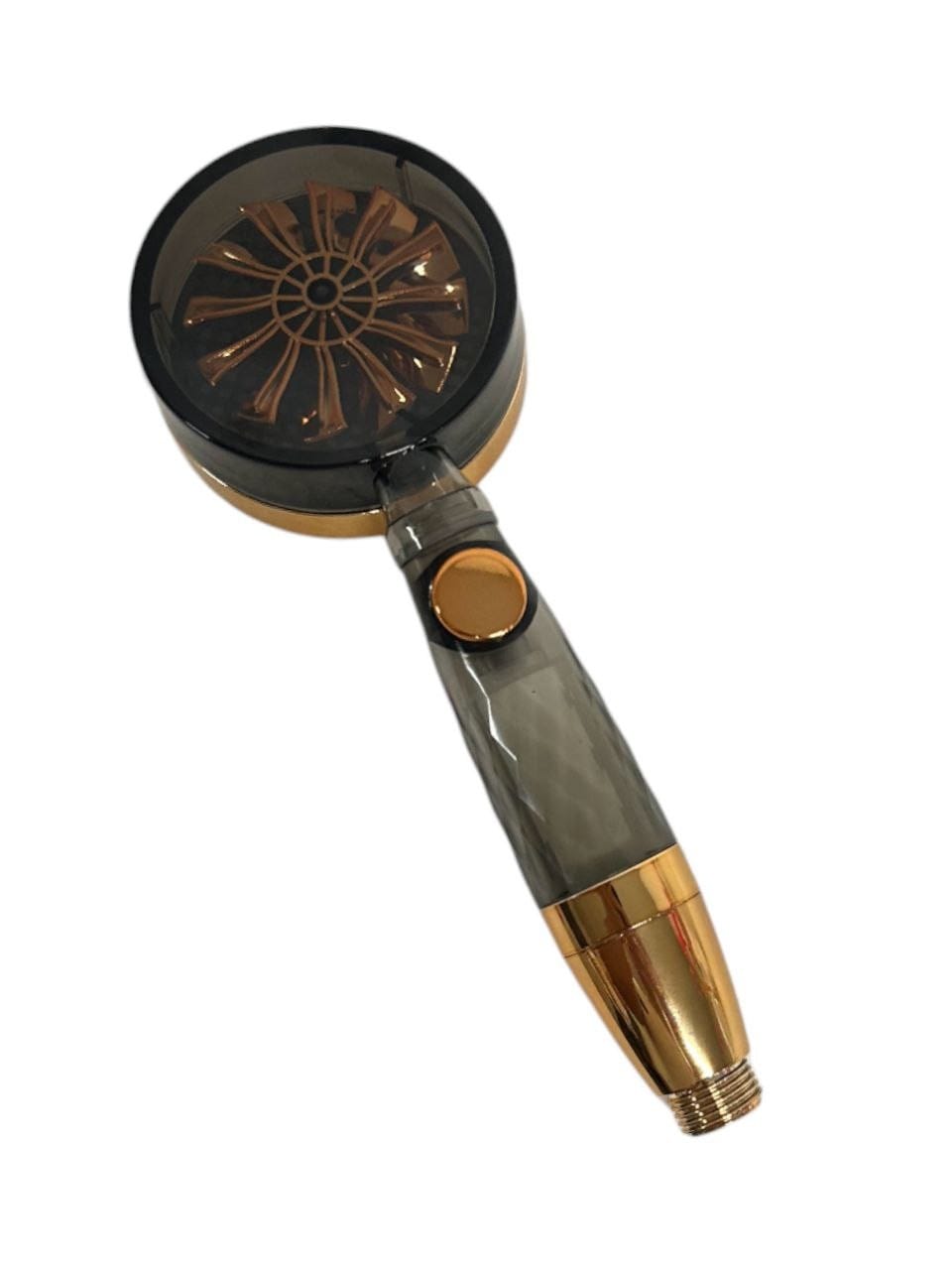 Обертова насадка для душу з перемикачем увімкнення/вимкнення паузи, висока економія води – фото 2