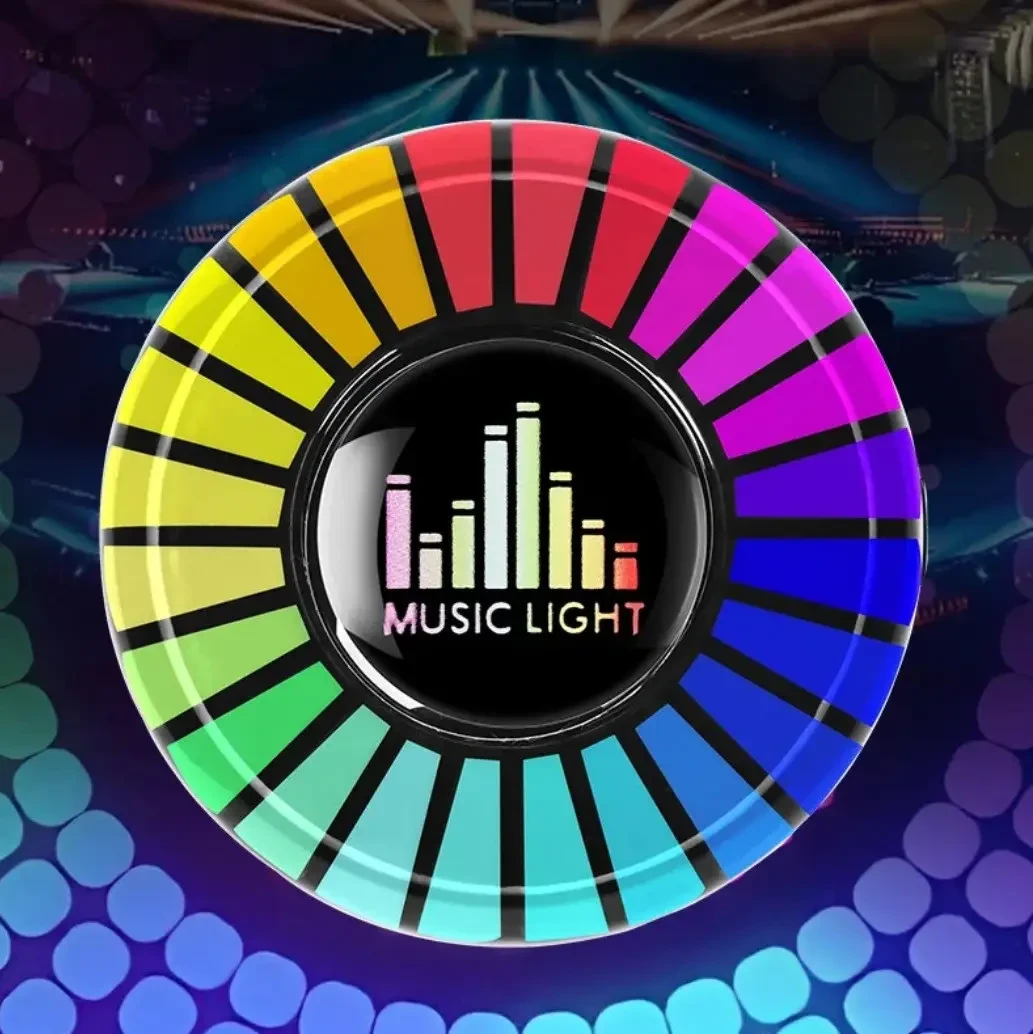Автомобільний ароматизатор з LED-підсвіткою Music Light – фото 8