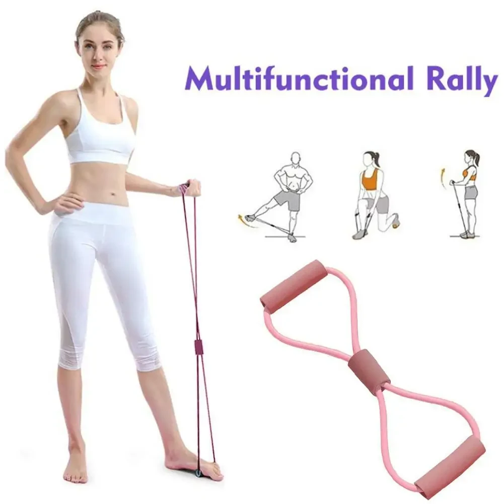 Еспандер для фітнесу FITNESS тренувань зі схуднення спорту йоги, вісімка, для чоловіків жінок – фото 3