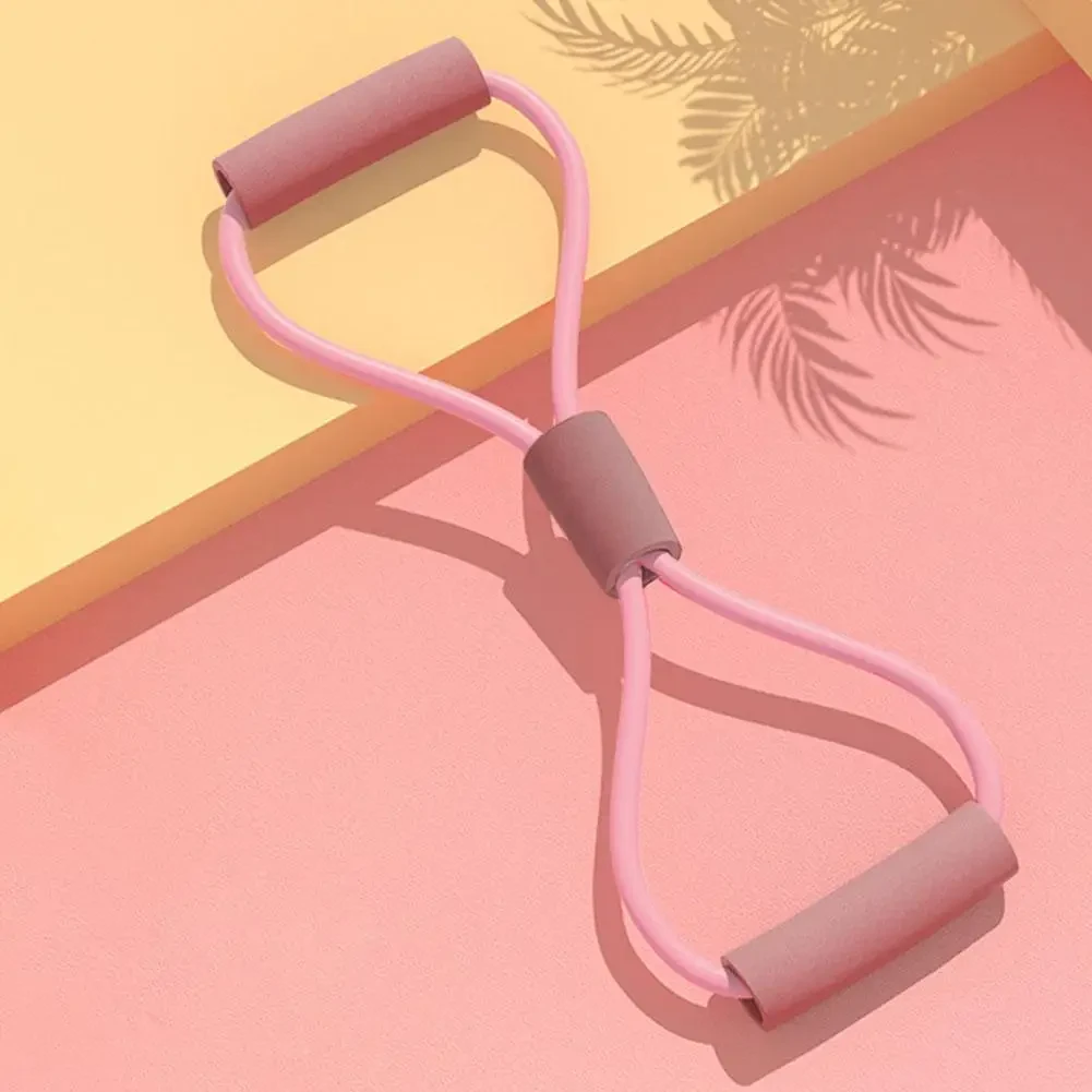 Еспандер для фітнесу FITNESS тренувань зі схуднення спорту йоги, вісімка, для чоловіків жінок – фото 5