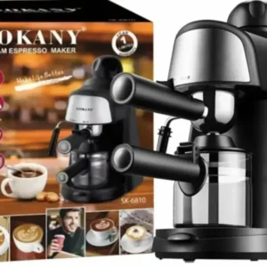 Кавоварка Ріжкова Sokany SK-6810 Функція пари та спінювання.