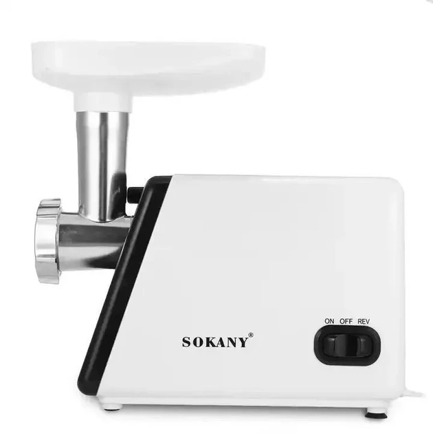 М’ясорубка Sokany SK-312 професійна багатофункціональна електрична потужна 2400 Вт – фото 5