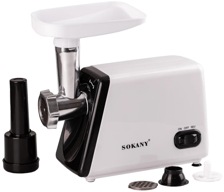 М’ясорубка Sokany SK-312 професійна багатофункціональна електрична потужна 2400 Вт – фото 3
