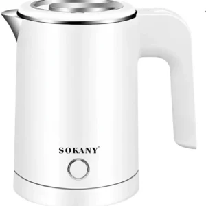 Електрочайник Sokany SK-SH-1077 мінічайник для дому Білий 0.5 л 600вт
