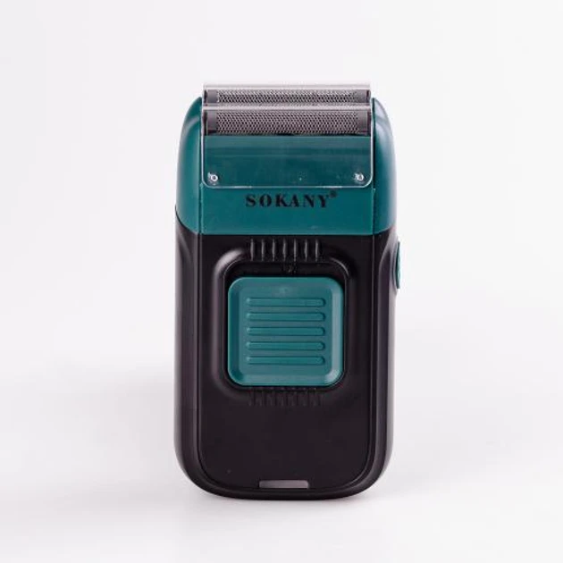 Чоловіча Електробритва SOKANY SK-385 шейвер для сухого гоління, Зелений – фото 2