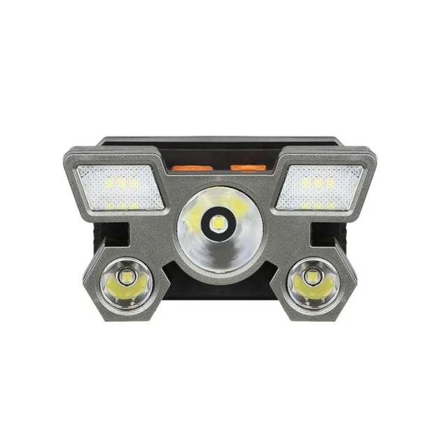 Налобний ліхтар 5 світлодіодний із вбудованим акумулятором 18650HEAD LIGHT – фото 1