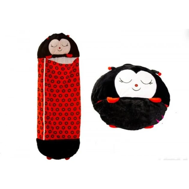 Дитячий спальний мішок плюшева іграшка подушка TOPA Божественне Корівка 120 см Червоний Baby sleeping bag Size S – фото 1