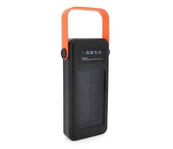 Power bank YM-635 400000mAh Solar Індикатор рівня заряду, для заряджання телефона з вбудованими кабелями – фото 2