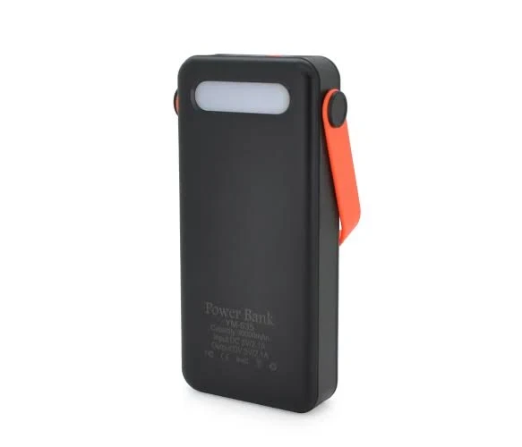 Power bank YM-635 400000mAh Solar Індикатор рівня заряду, для заряджання телефона з вбудованими кабелями – фото 3