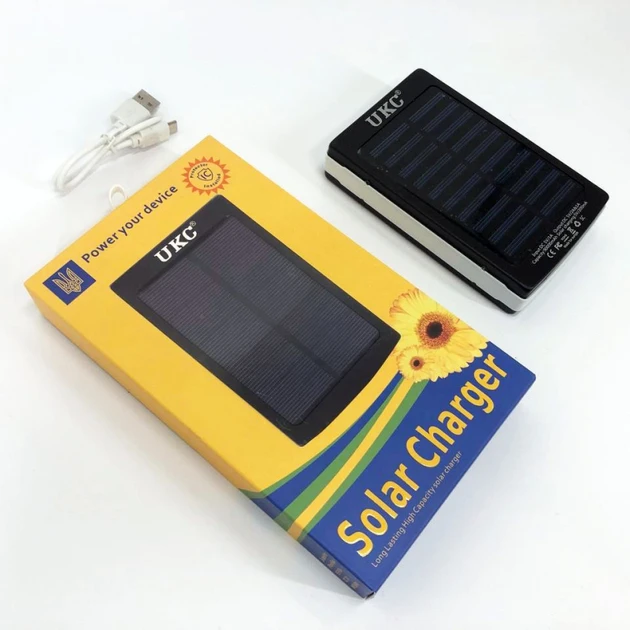Портативний зарядний пристрій Power Bank UKC Solar Charger 50000 mAh – фото 7