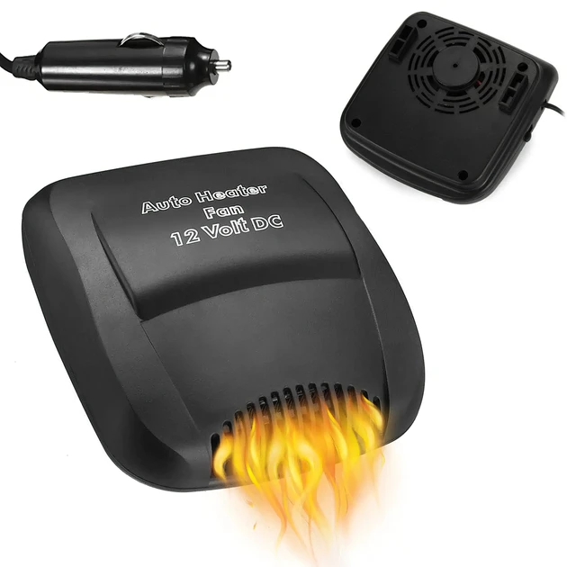 Автомобільний керамічний нагрівач і охолоджувач від прикурювача Air Heater Fan, 200W – фото 3