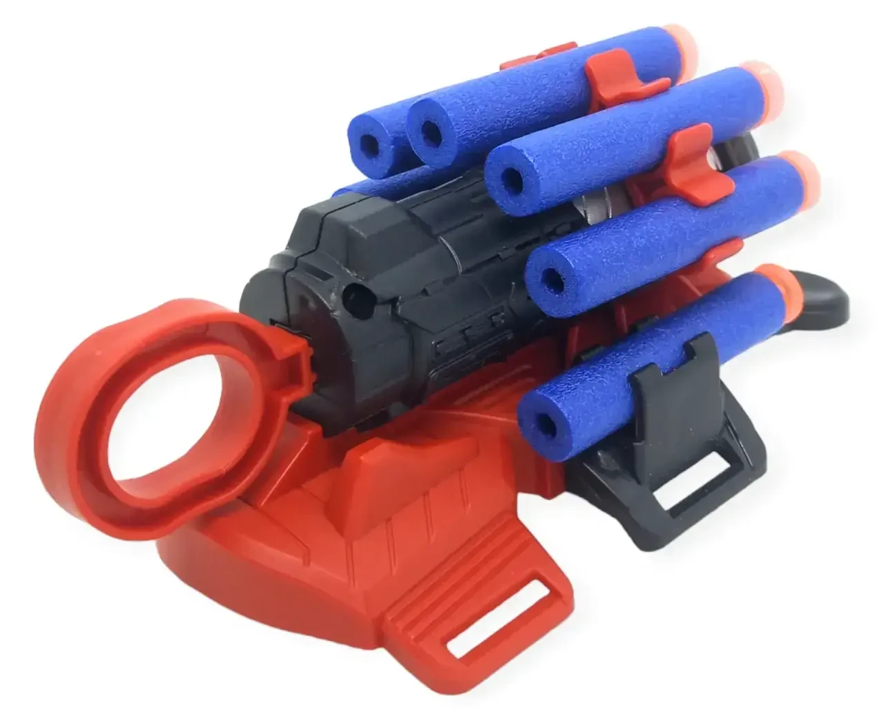 Дитяча іграшкова рукавичка-бластер Людина-павук Spider Man Gloves Ігровий пістолет стріляє м’якими кулями – фото 6