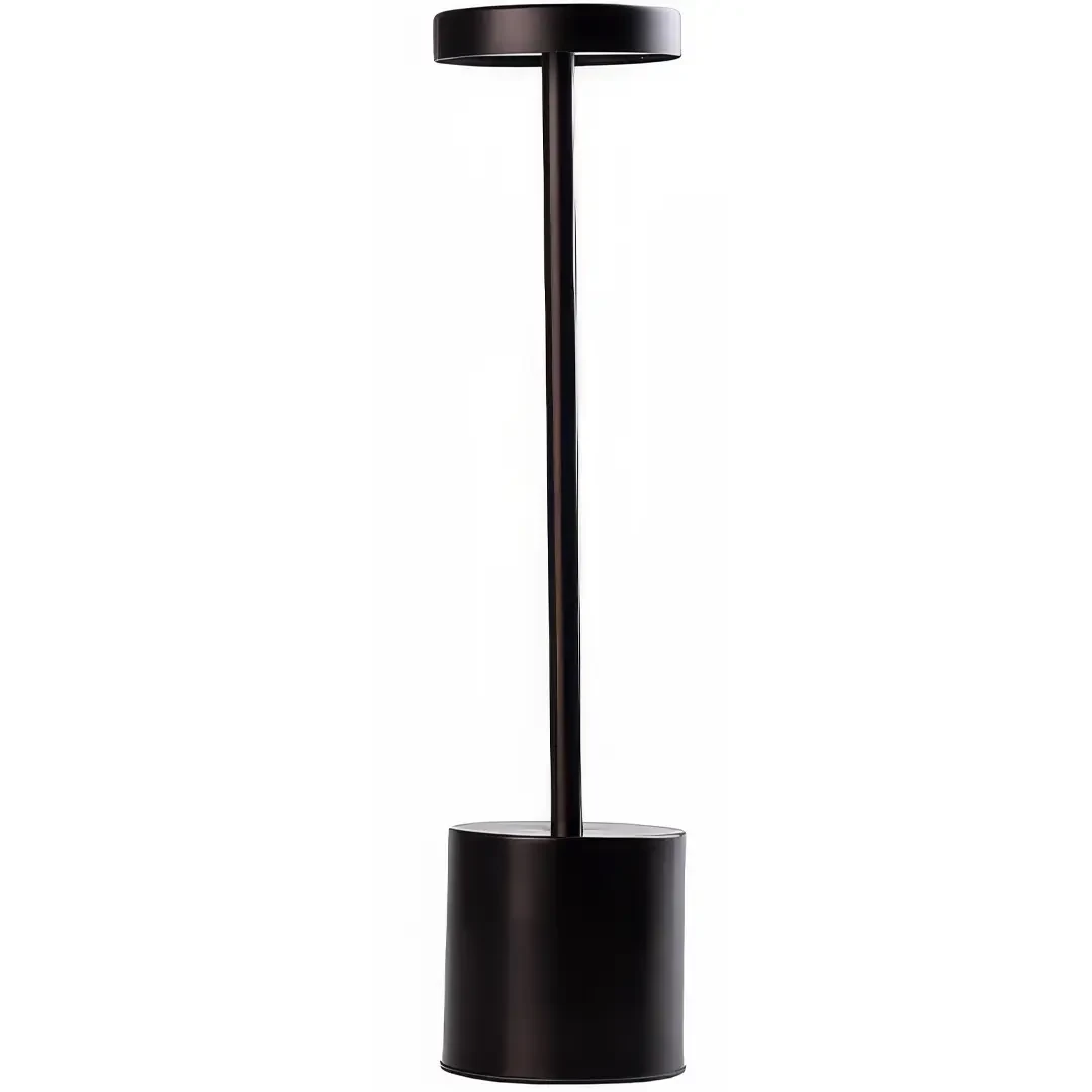 Світлодіодна настільна лампа із сенсорним керуванням на акумуляторі Tablelamp Black 3 режими підсвітки – фото 2