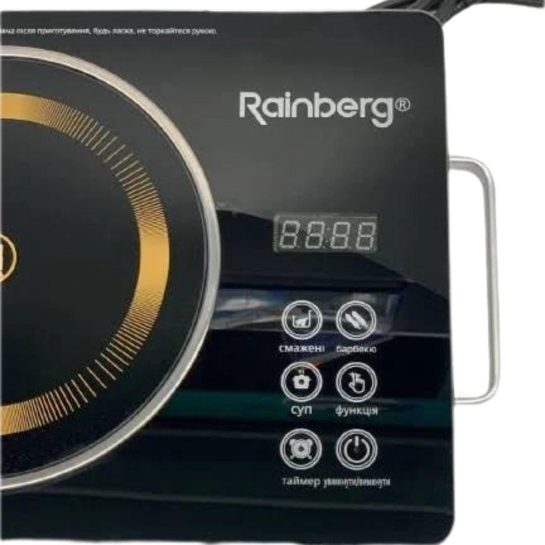 Плита інфрачервона Rainberg RB-2278 чорний 3200 Вт – фото 2