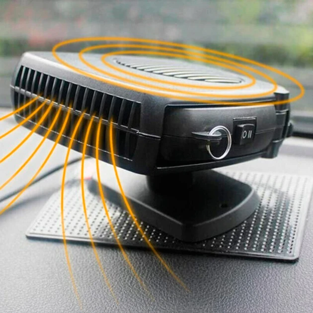 Автомобільний нагрівач Auto Heater Fan 703, 200 W живлення від прикурювача, автопічка, автодуйка – фото 1