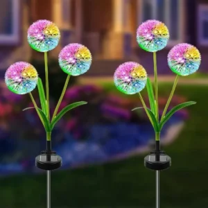Садовий ліхтар на сонячній батареї Кульбаби Dandelion Garden Lights