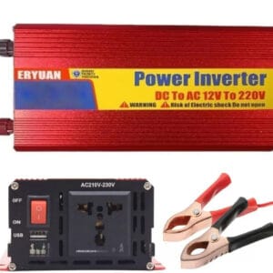 Перетворювач напруги інвертор UKC AR 5000W 12-220 V Автомобільний перетворювач