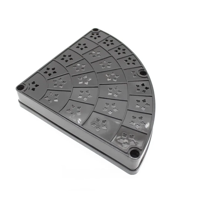 Декоративна кутова полиця на чотири яруси для ванної Corner storage rack 88х34х25 см Кутова полиця-етажерка – фото 6