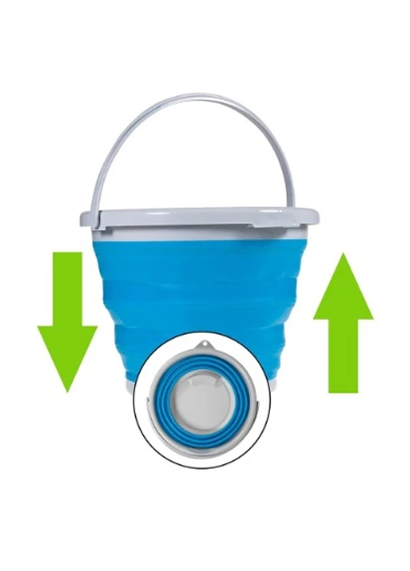 Відро 10 літрів туристичне складане SmartUS Collapsible Bucket – фото 2