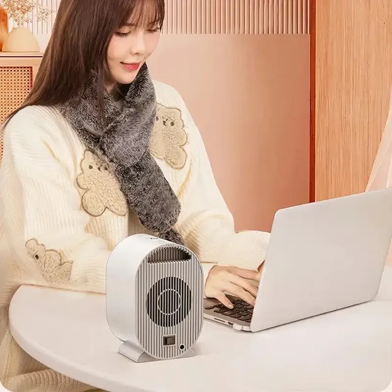 Настільний міні нагрівач AIR HEATER 1200W, електричний, від мережі 220 В, 1200 Вт, до 20 м2 – фото 5