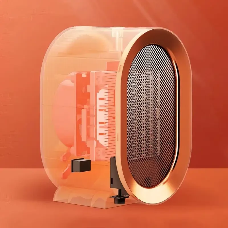 Настільний міні нагрівач AIR HEATER 1200W, електричний, від мережі 220 В, 1200 Вт, до 20 м2 – фото 3