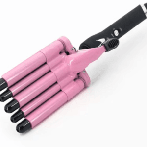 Плойка на п'ять хвиль Hair Curler з керамічним покриттям KR-8832 Рожевий