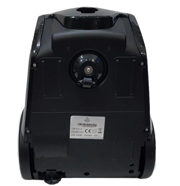 Пилосос з турбощіткою Crownberg CB 0112 потужністю 2600 Вт контейнерного типу – фото 3
