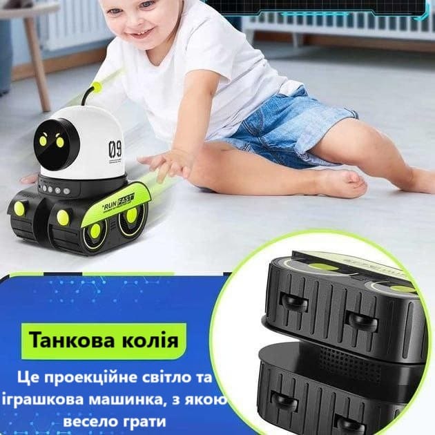 Нічник-проєктор з Bluetooth колонкою Droid WH-E03 1200mAh – фото 2