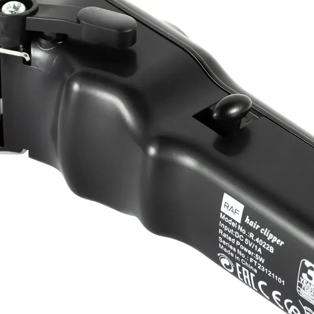 Машинка для стриження з дисплеєм на акумуляторі RAF R.4022 4 насадки – фото 6