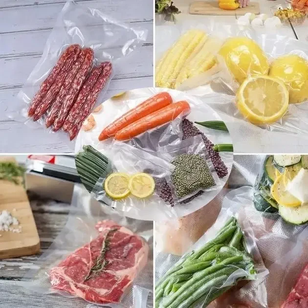 Вакуумні пакети 5 м х 20 см у рулоні/пакети для вакууматора/пакети для вакуумування продуктів – фото 3