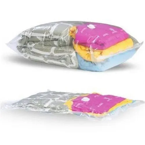 Вакуумний пакет Vacuum Bag для зберігання одягу 80×110 см Прозорі – фото 2