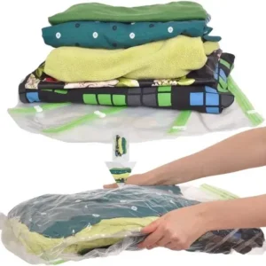 Вакуумний пакет Vacuum Bag для зберігання одягу 80x110 см Прозорі