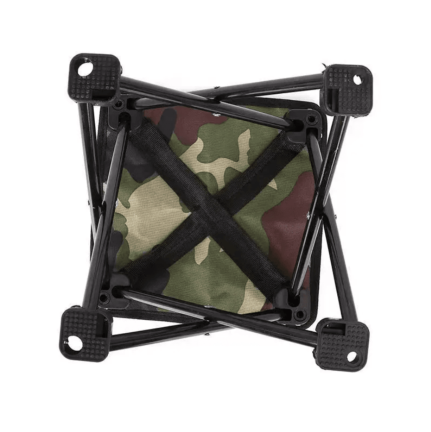 Стул туристический складной HX-32*32*28 см,чорний – фото 8