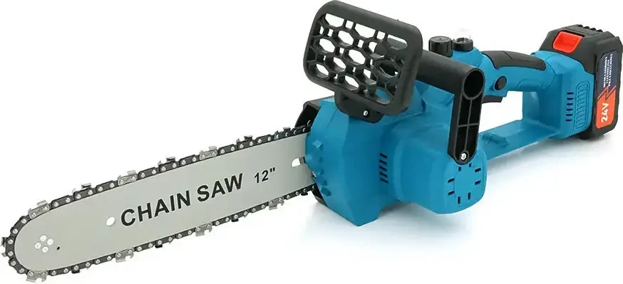Акумуляторна ланцюгова мініелектропила 8″ Chain Saw Потужний гілкоріз із 2 акумуляторами – фото 1