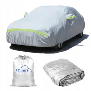 Автомобільна накидка проти дощу та пилу, XXL 580х175х120 см/Захисний чохол на седан/Захисний тент на машину