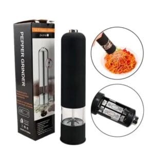 Електричний млин для спецій salt and pepper mills black salemarket
