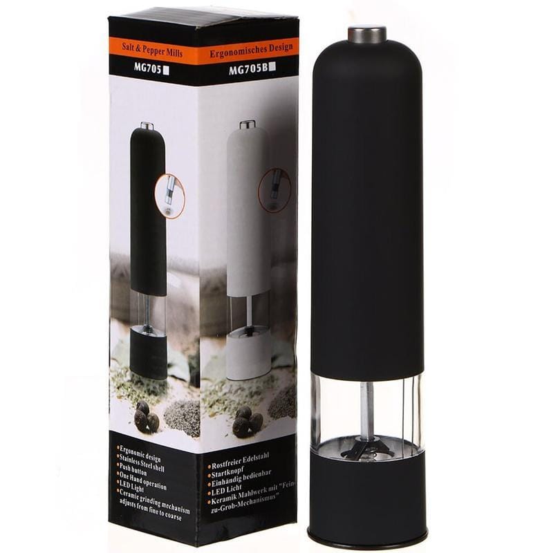 Електричний млин для спецій salt and pepper mills black salemarket – фото 9