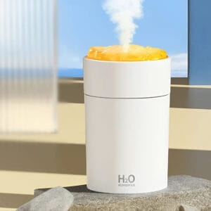 Зволожувач повітря з підсвіткою H2O Colorful HUMIDIFIER білий, USB