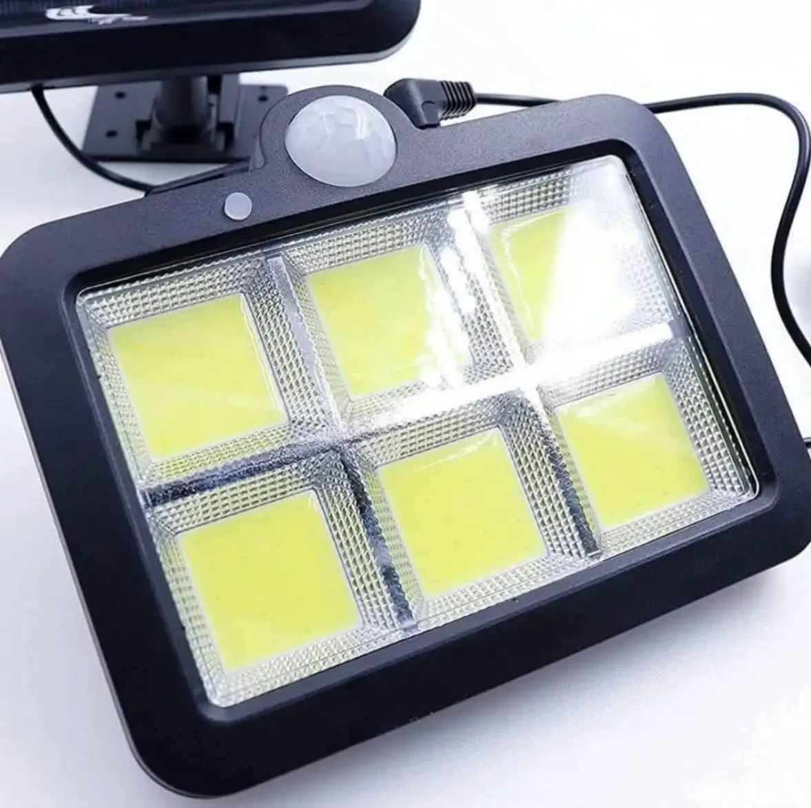 LED — вуличний світильник SL-F120 на сонячних батареях, автономний вологостійкий із датчиком руху для двору – фото 7