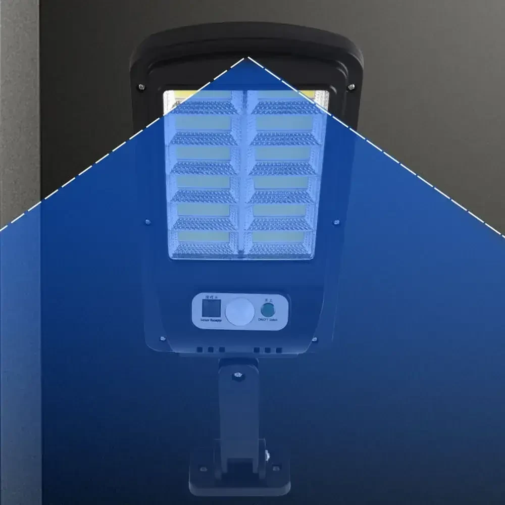 Вуличний ліхтар на сонячній батареї LED Solar Street Light BK-128B-12COB з датчиком руху та пультом – фото 6