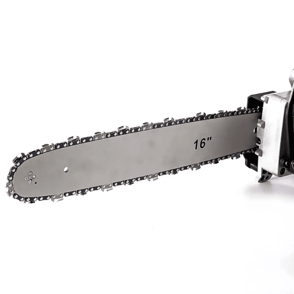 Акумуляторна ланцюгова пила Жовта 2 акумулятори 18 В, 16″ Electric SAW, Електропила на акумуляторі – фото 2